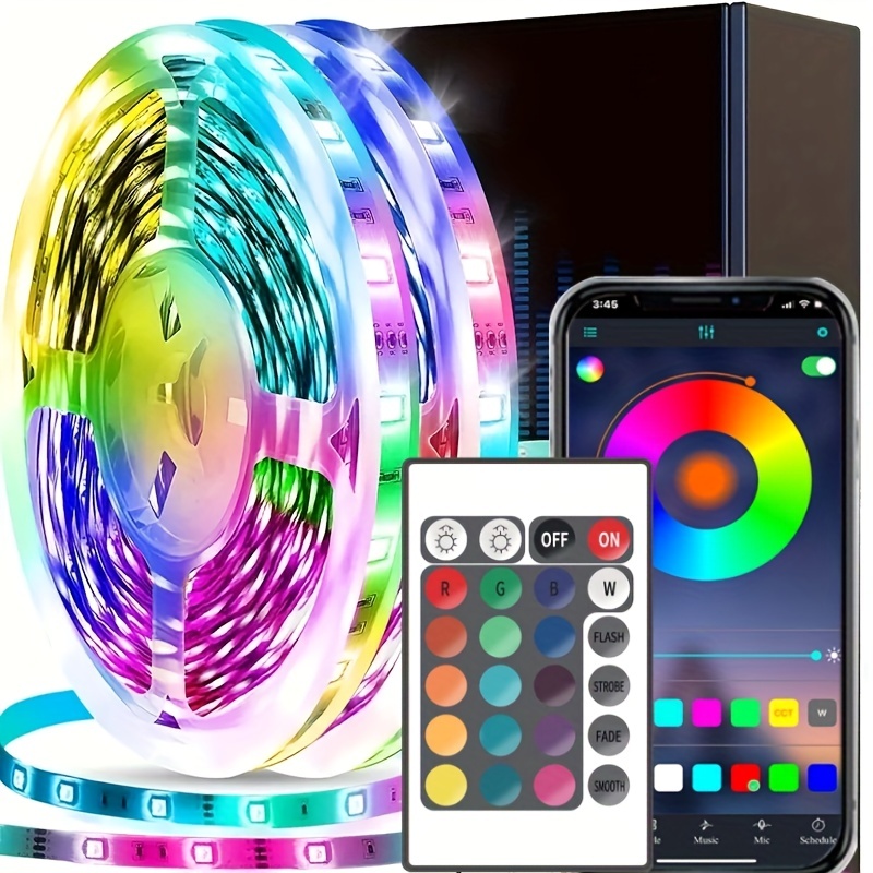 Smart Home Llm - Bande lumineuse LED RVB contrôlée par