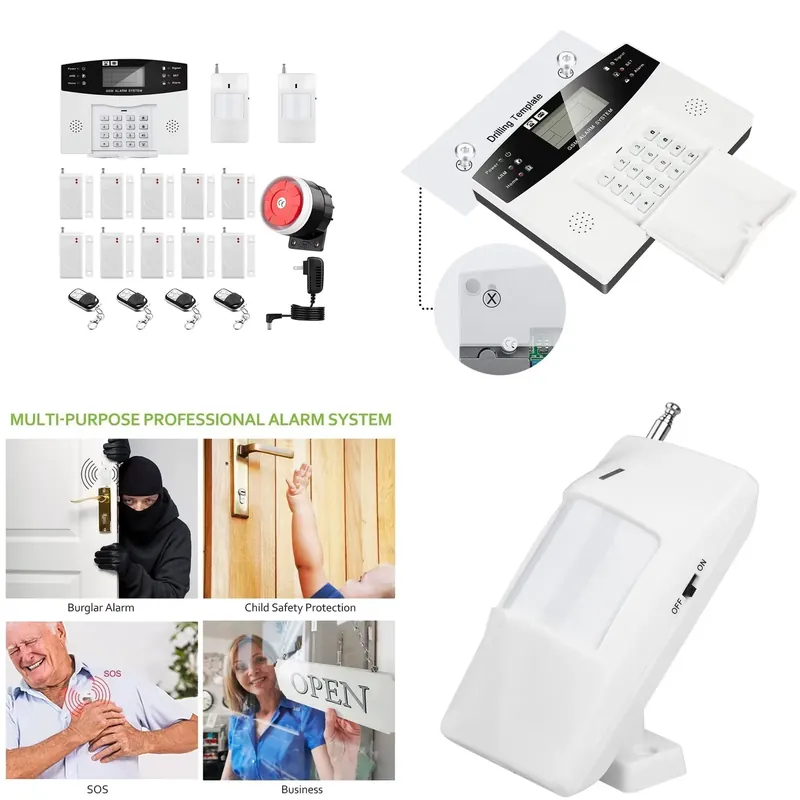 Smart Home Controller - Kit d'alarme anti-intrusion pour maison, numérotation
