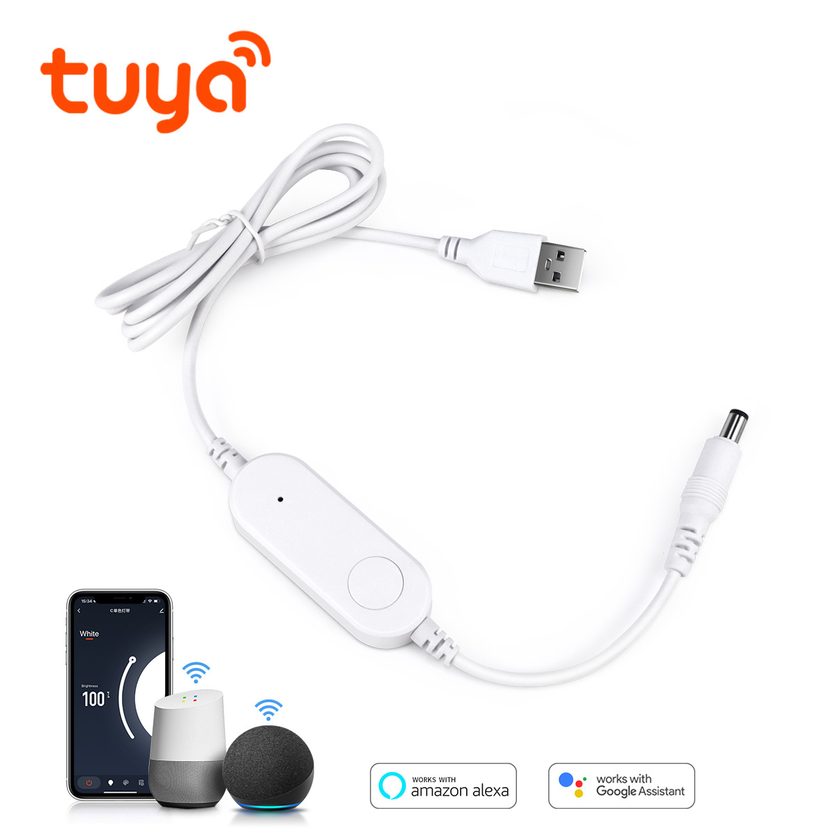 Smart Home Llm - Contrôleur de bande lumineuse LED USB