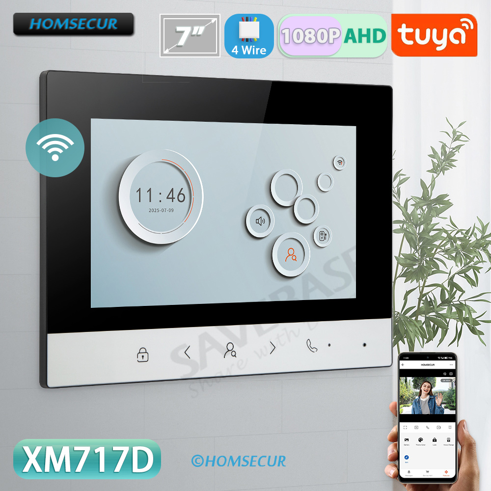 Smart Home Blog - Moniteur intérieur intelligent Tuya WIFI avec