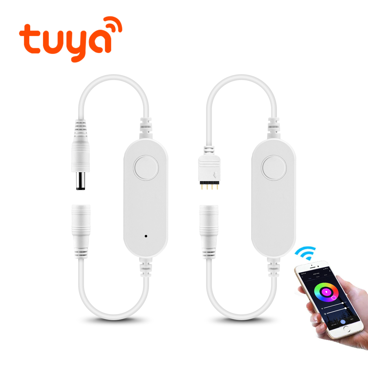 Smart Home Llm - Commutateur Wifi sans fil Tuya, contrôleur