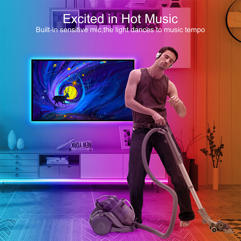 Smart Home Usb - Bande LED RGB intelligente STTL 2,5