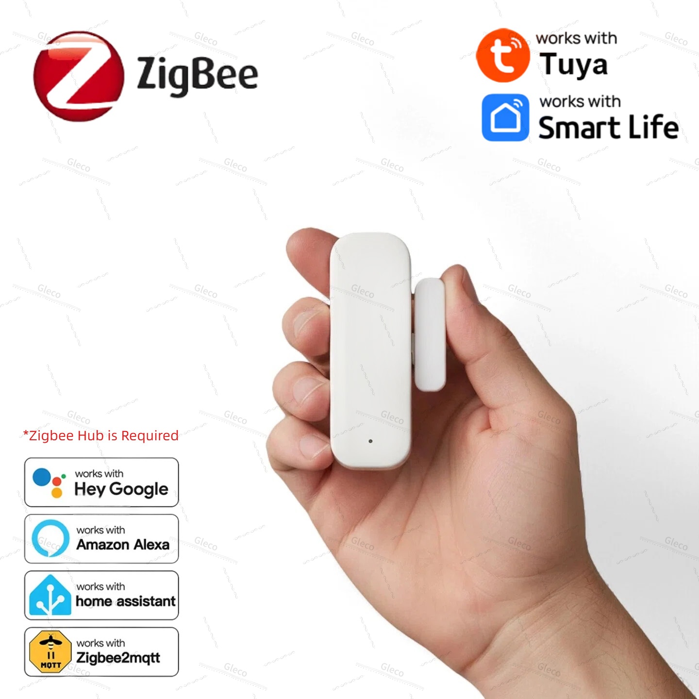 Smart Home Blog - Tuya Zigbee capteur de porte fenêtre