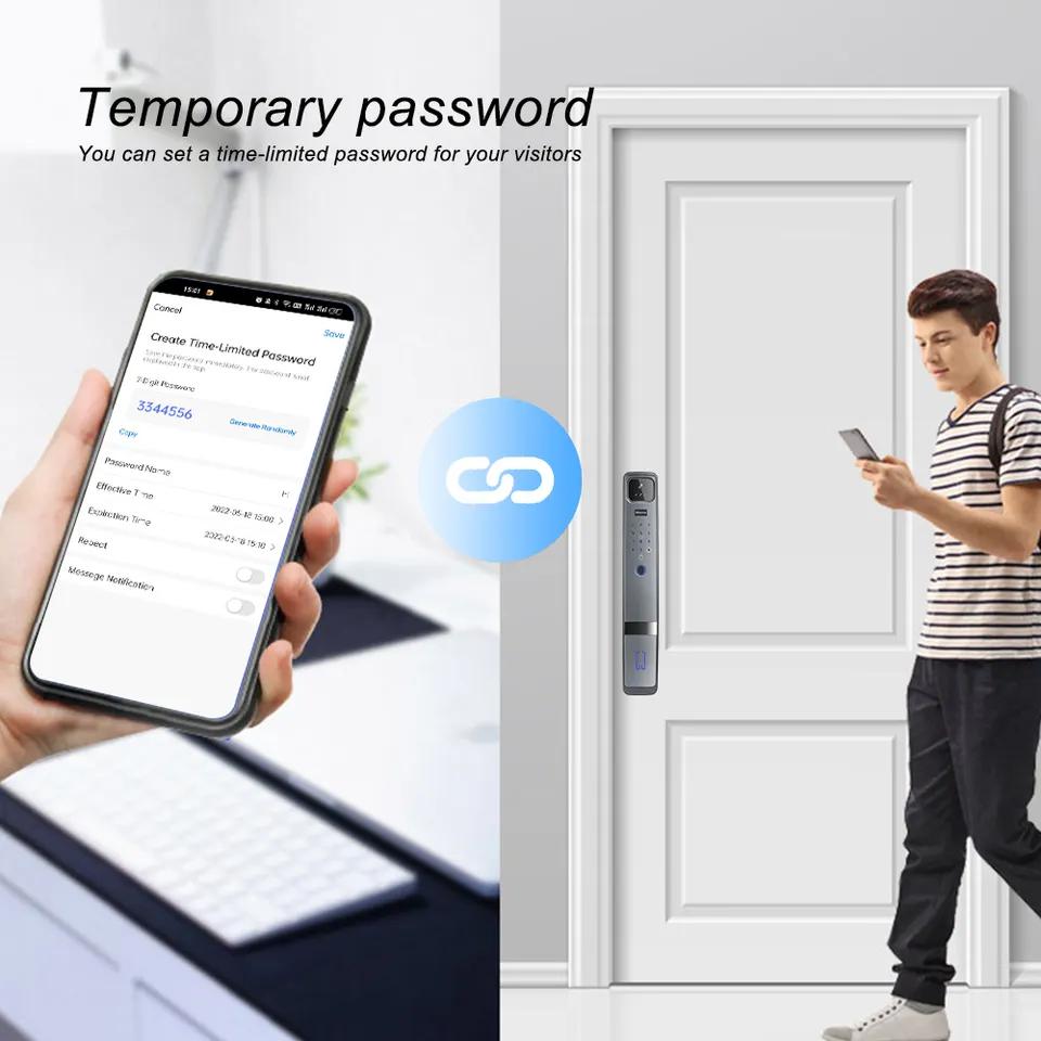 Serrure de porte intelligente  - Wifi Doorbell Camera avis et prix