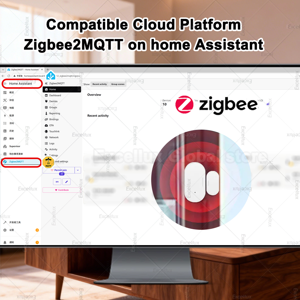 Zigbee 3.0 capteur de fenêtre  - Smart Home Blog avis et prix