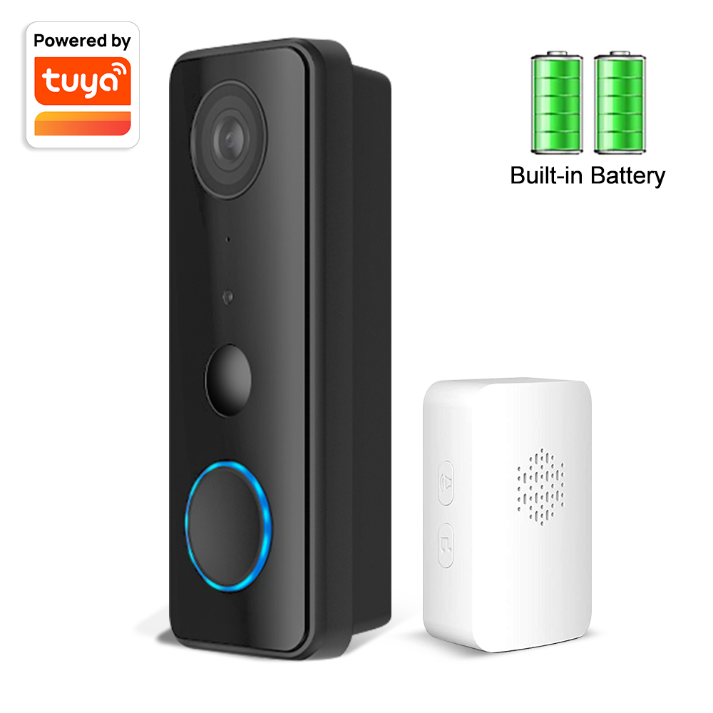 Sonnette vidéo WIFI 2MP 1080P  - Wifi Doorbell Camera avis et prix
