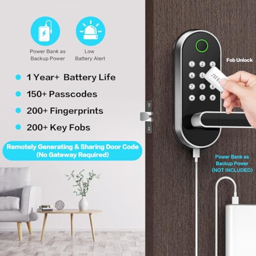 Serrure de porte intelligente  - Airbnb Smart Home avis et prix
