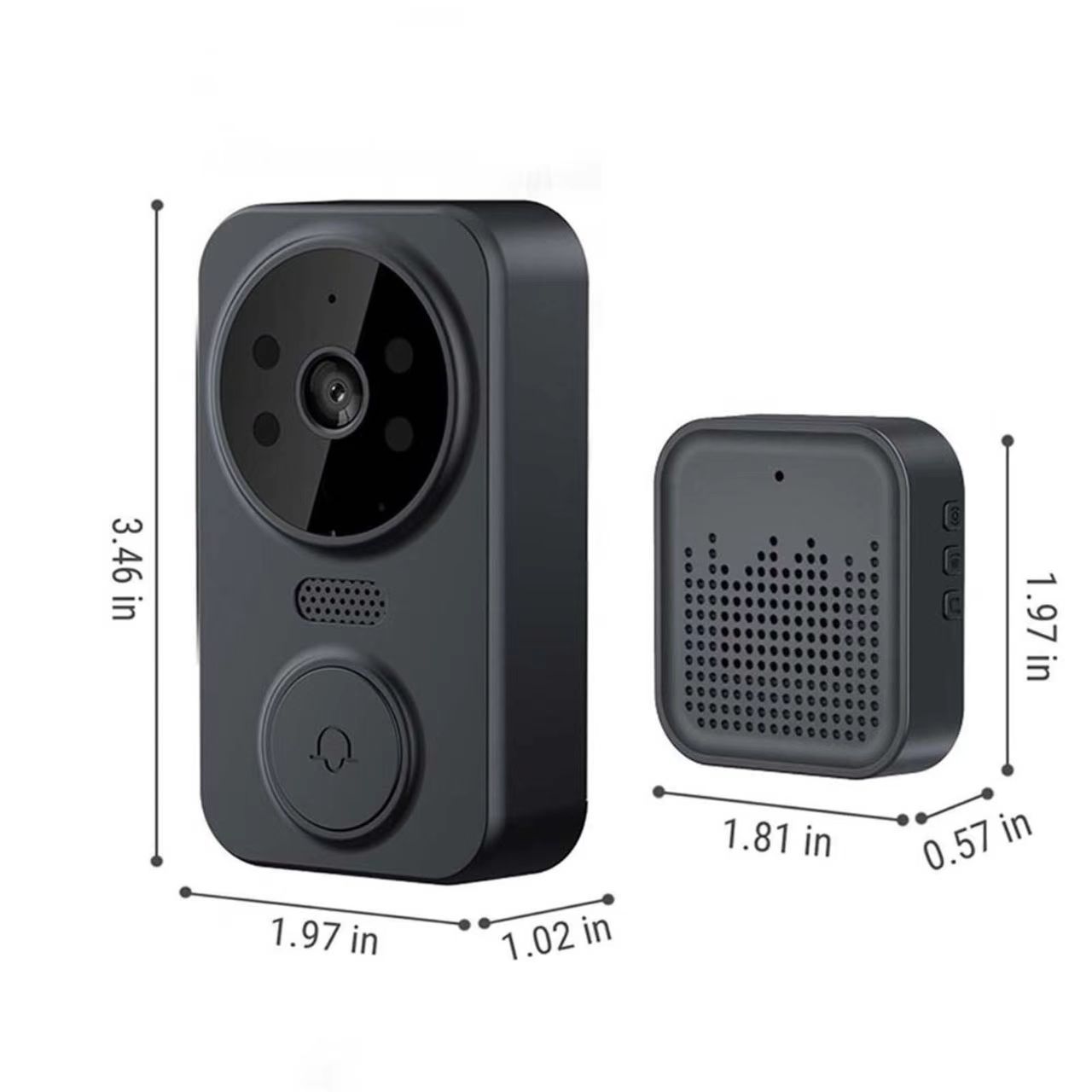 Sonnette de porte intelligente - Wifi Doorbell Camera avis et prix