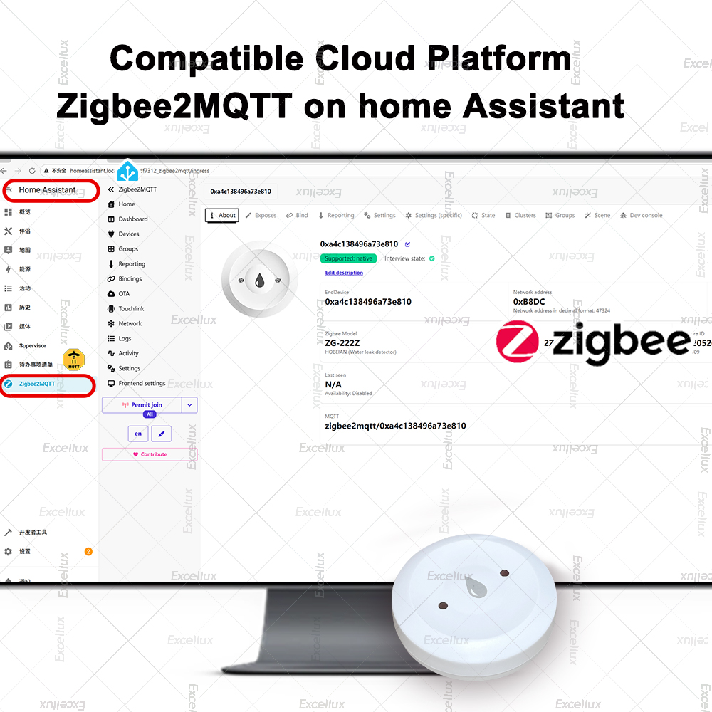 Zigbee – détecteur d'eau, capt - Smart Home Tools avis et prix