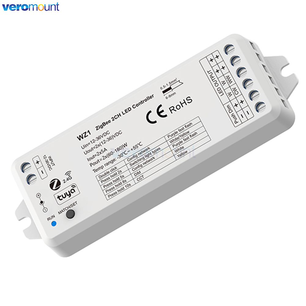 WZ1 Zigbee LED variateur 12V 2 - Smart Home Llm avis et prix