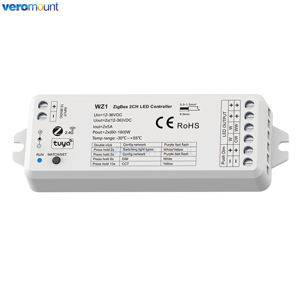 WZ1 Zigbee LED variateur 12V 2 - Smart Home Llm avis et prix