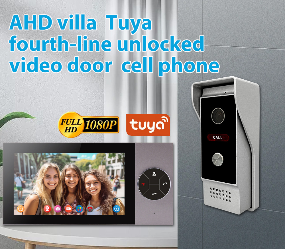 Écran IPS 7 pouces, 2MP, appli - Wifi Doorbell Camera avis et prix