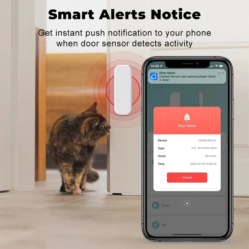 Capteur de porte/fenêtre intel - Smart Home Tools avis et prix