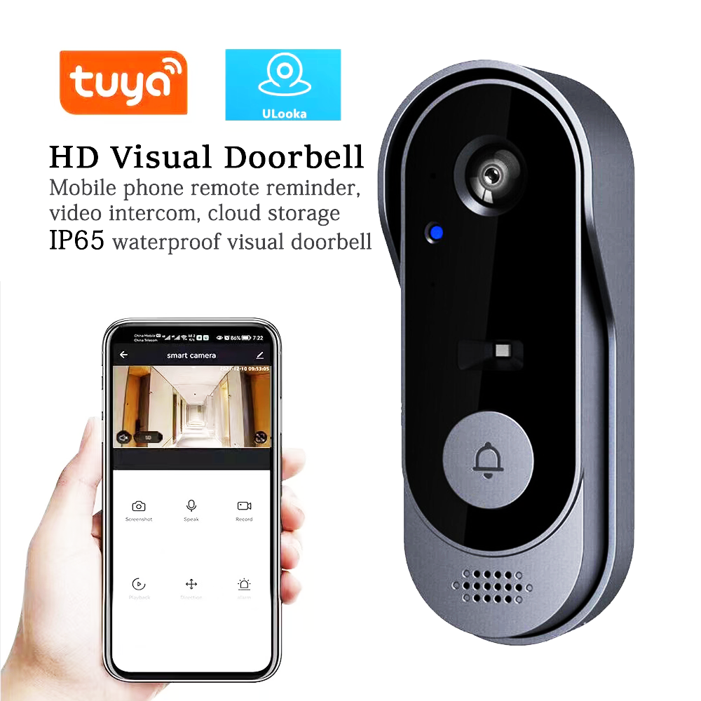 Sonnette Wi-Fi Tuya APP à gran - Wifi Doorbell Camera avis et prix
