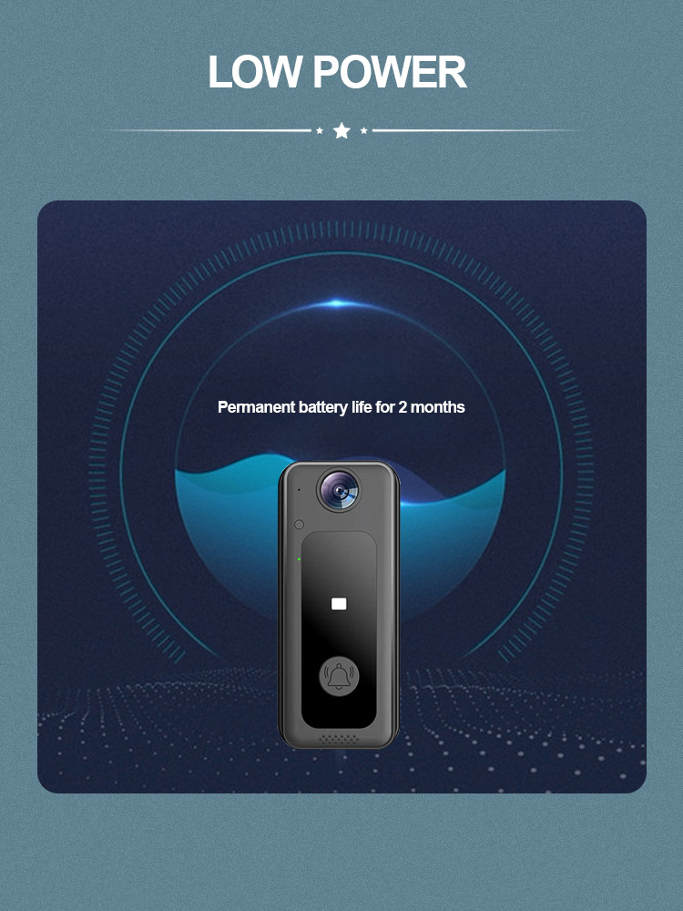 Sonnette IP sans fil WIFI 720P - Wifi Doorbell Camera avis et prix