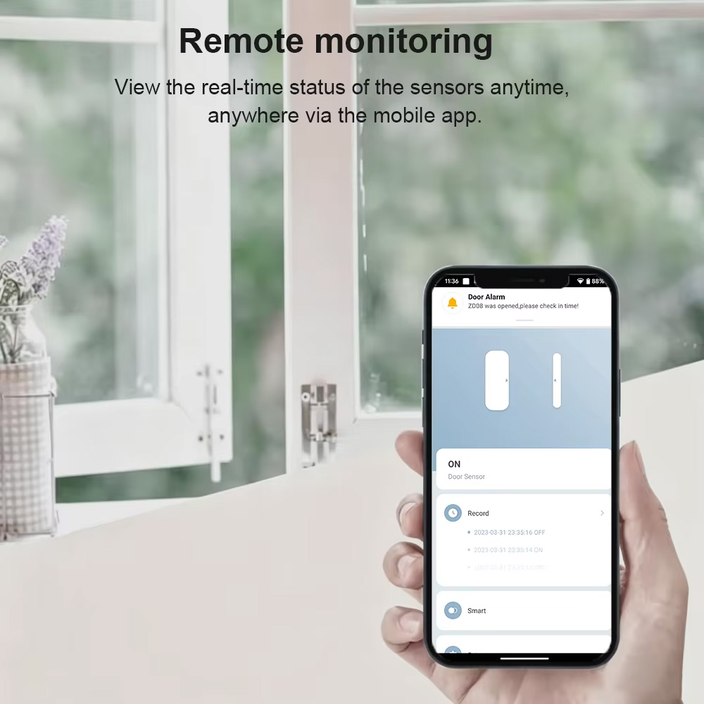 Capteur de porte/fenêtre Zigbe - Smart Home Tools avis et prix