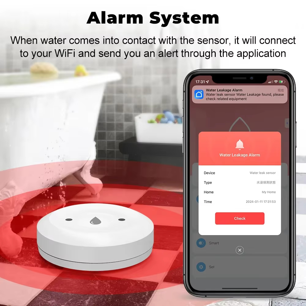 Détecteur de fuite d'eau intel - Smart Home Tools avis et prix