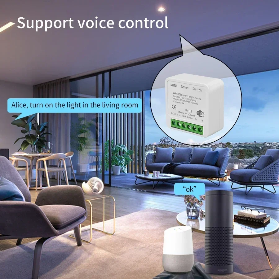 Interrupteur intelligent WiFi  - Smart Home Google avis et prix