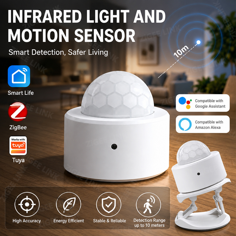Capteur de mouvement PIR ZigBe - Smart Home Blog avis et prix