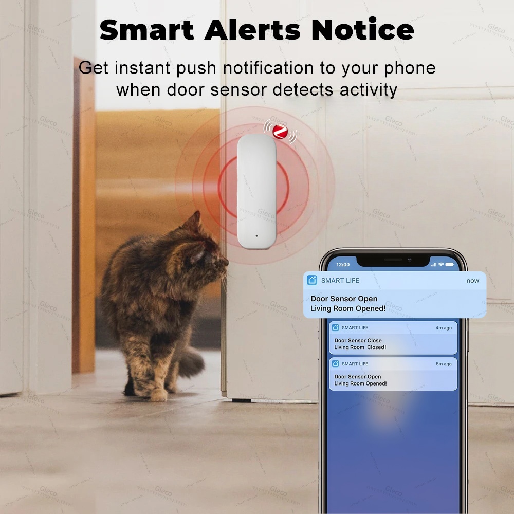 Tuya Zigbee capteur de porte f - Smart Home Blog avis et prix